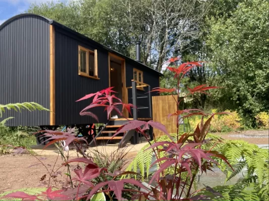 Hand-crafted Shepherd Hut Accommodation