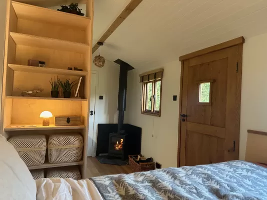 Comfortable Shepherd Hut Accommodation