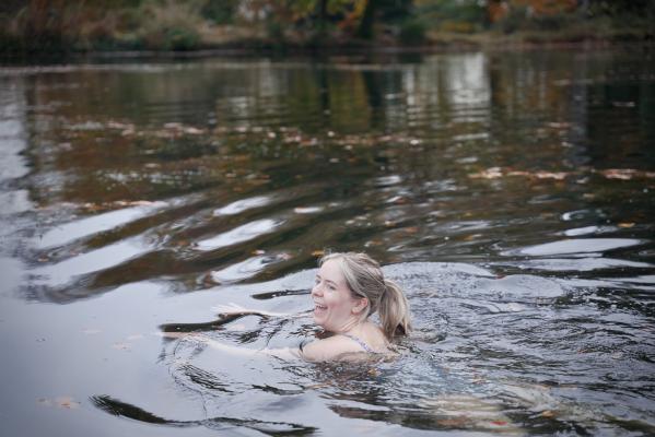 Anna swimming 