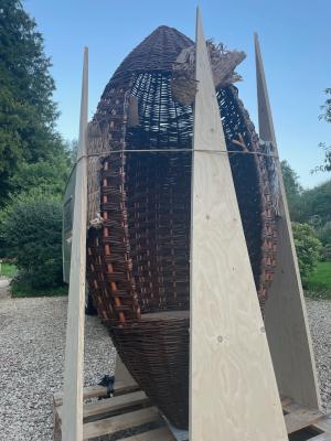 Willow pod arrives from the Somerset levels